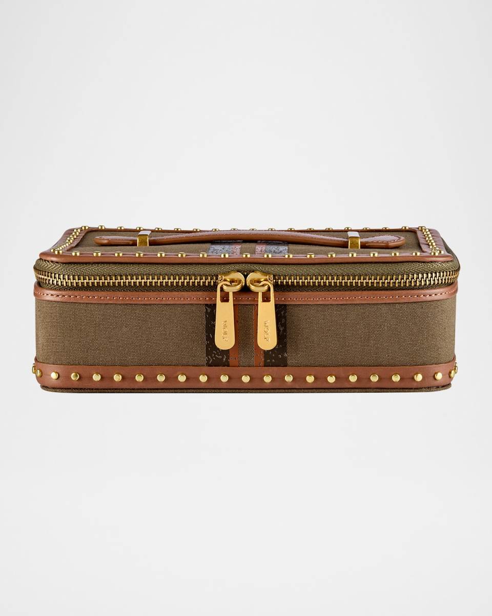 Ida Travel Zip Jewelry Case